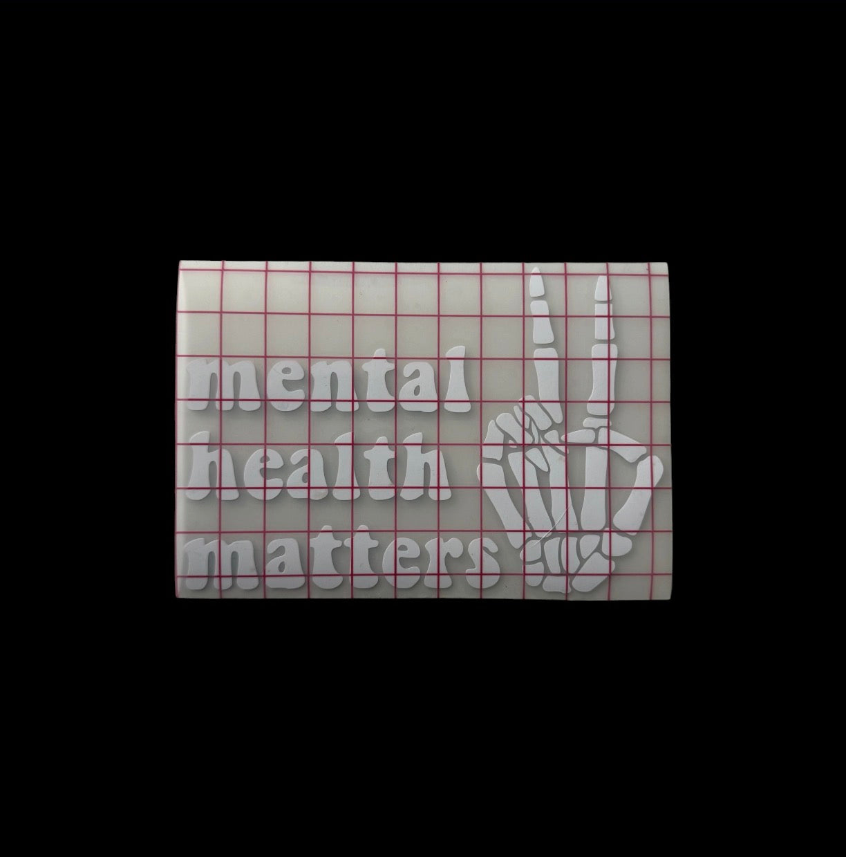 mental health matter car decals