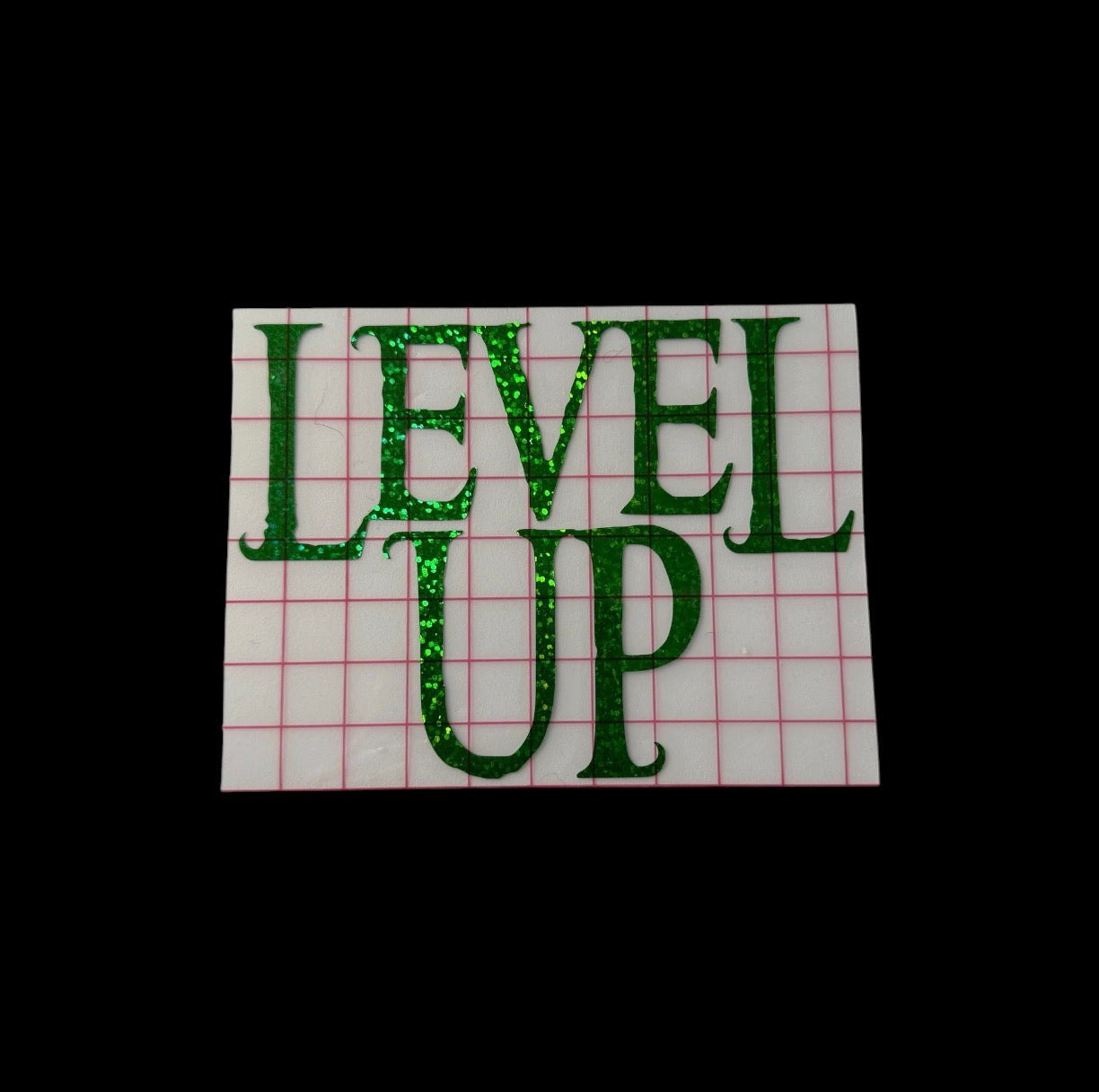 level up car decal