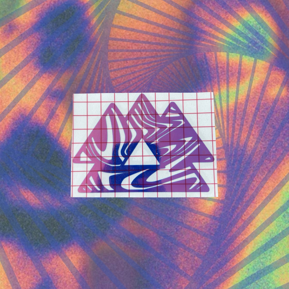 trippy wakaan car decal
