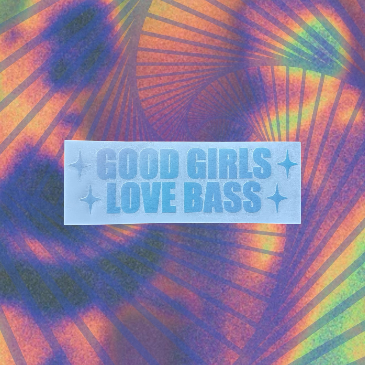 good girls love bass car decal