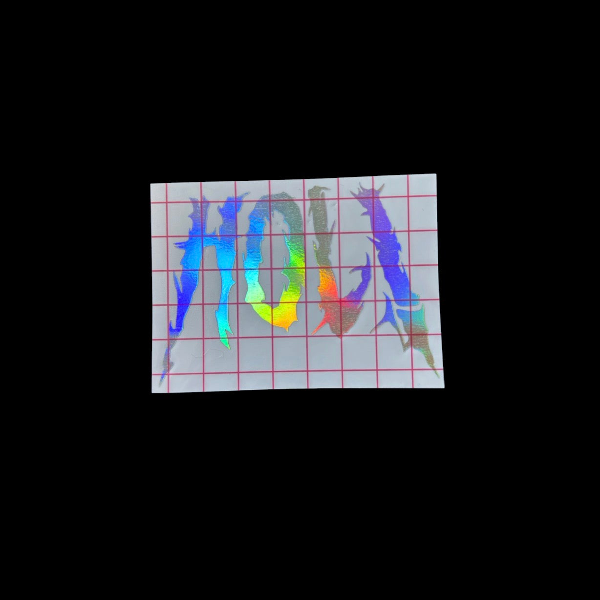 hol! car decal