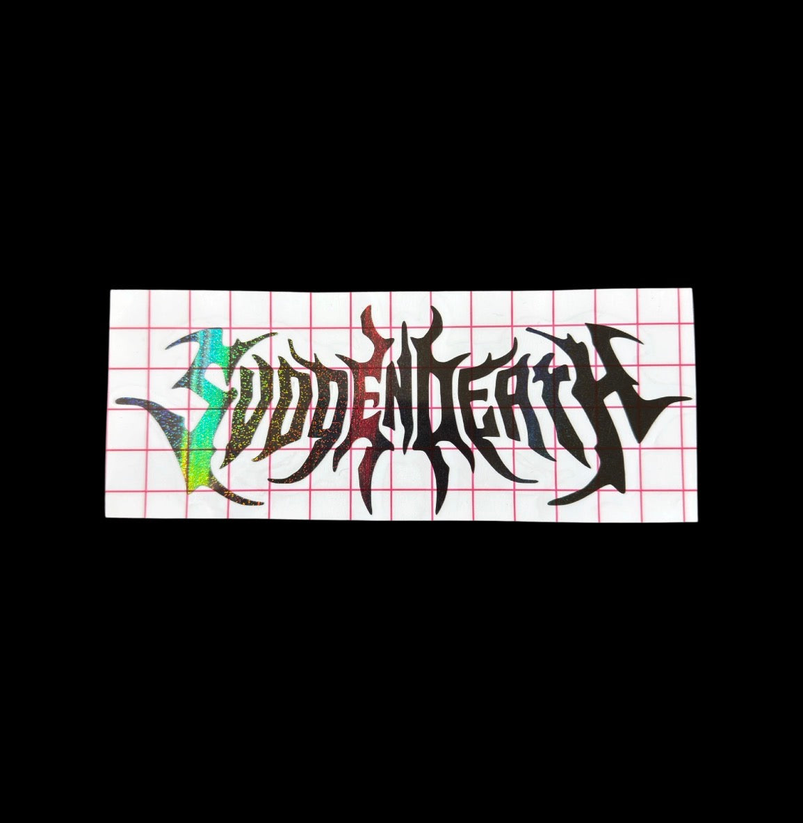 svdden death car decal