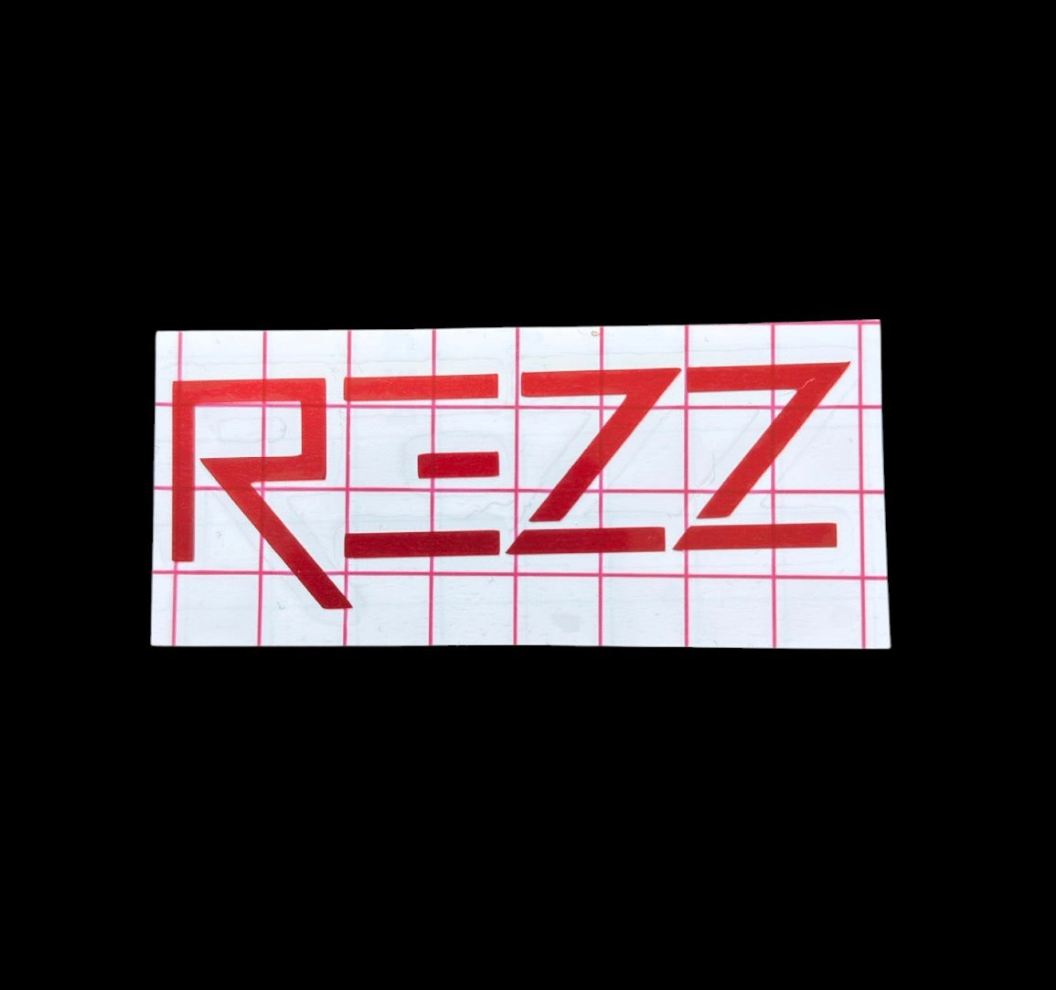 rezz car decal