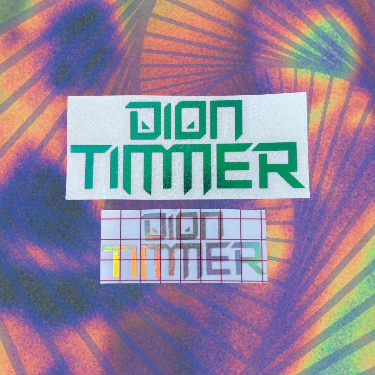 dion timmer car decals