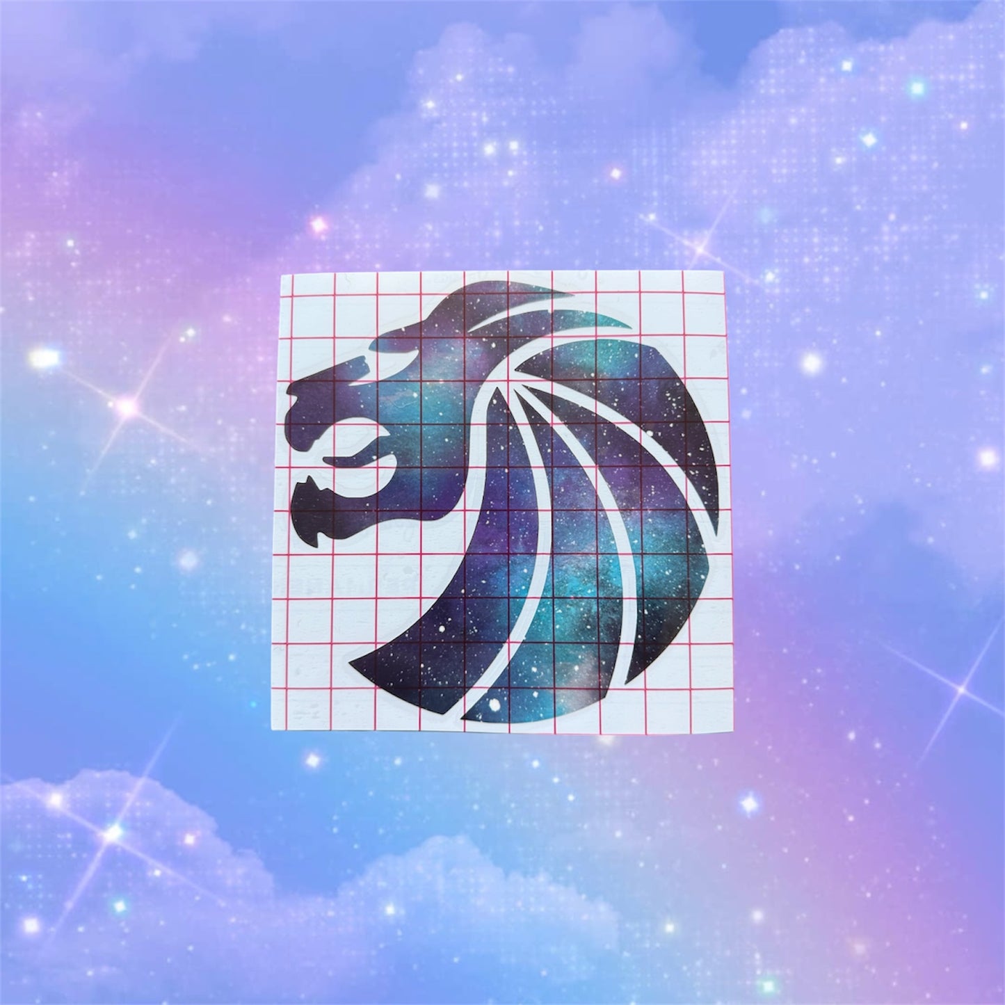 seven lions car decal