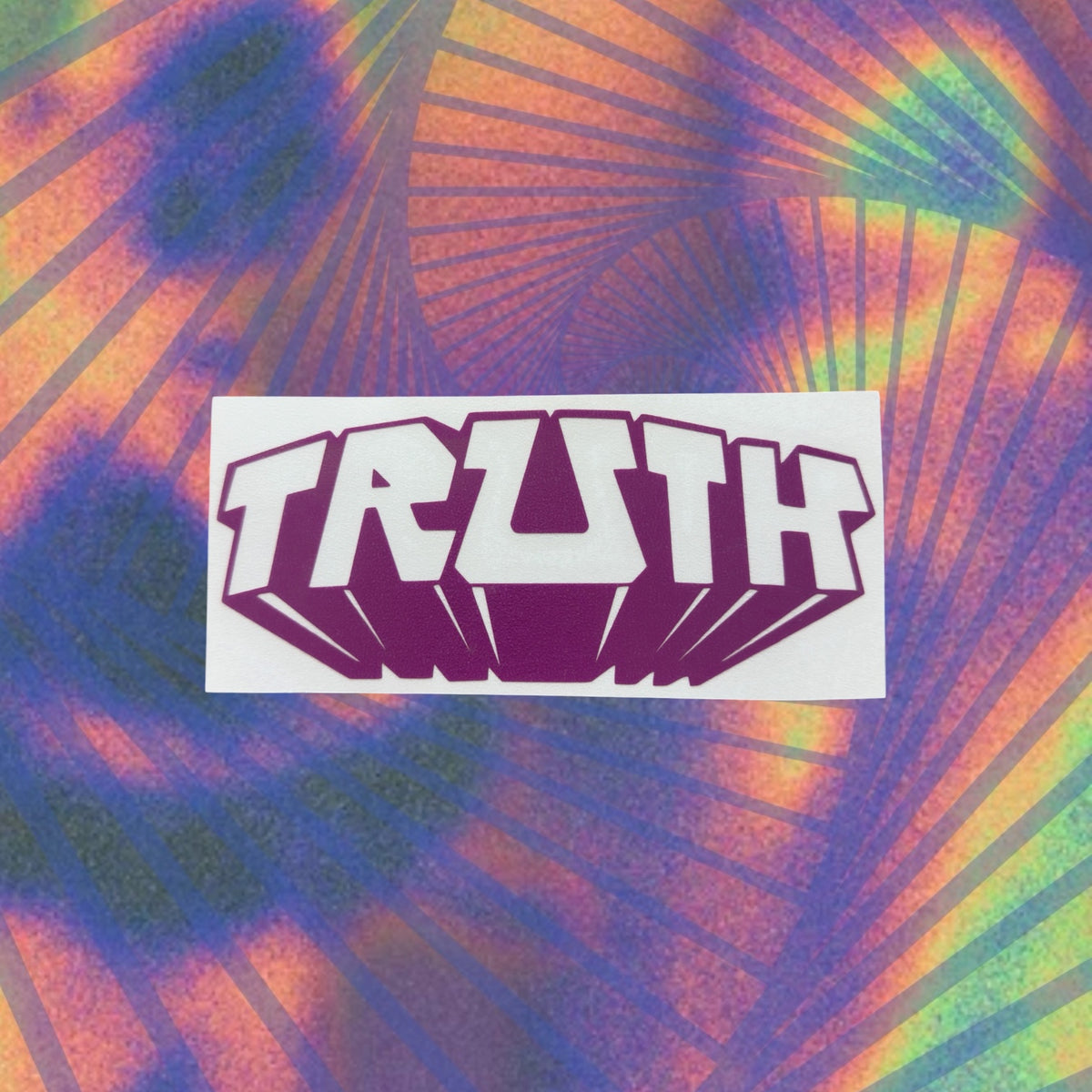 truth car decal