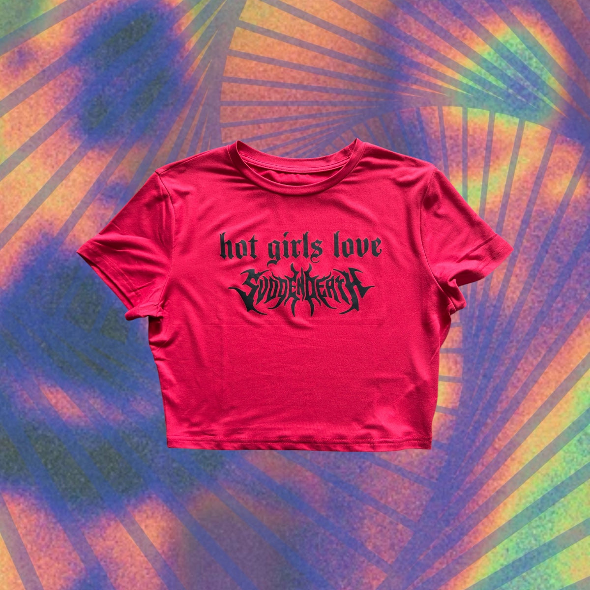 hot girls love svdden death croptop