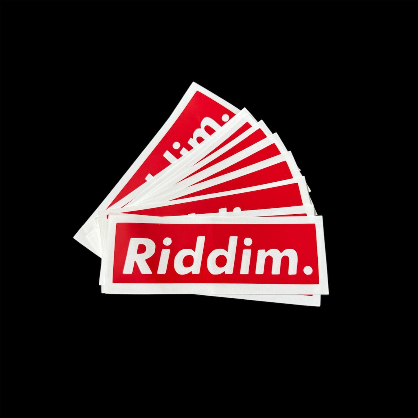 riddim. car decals