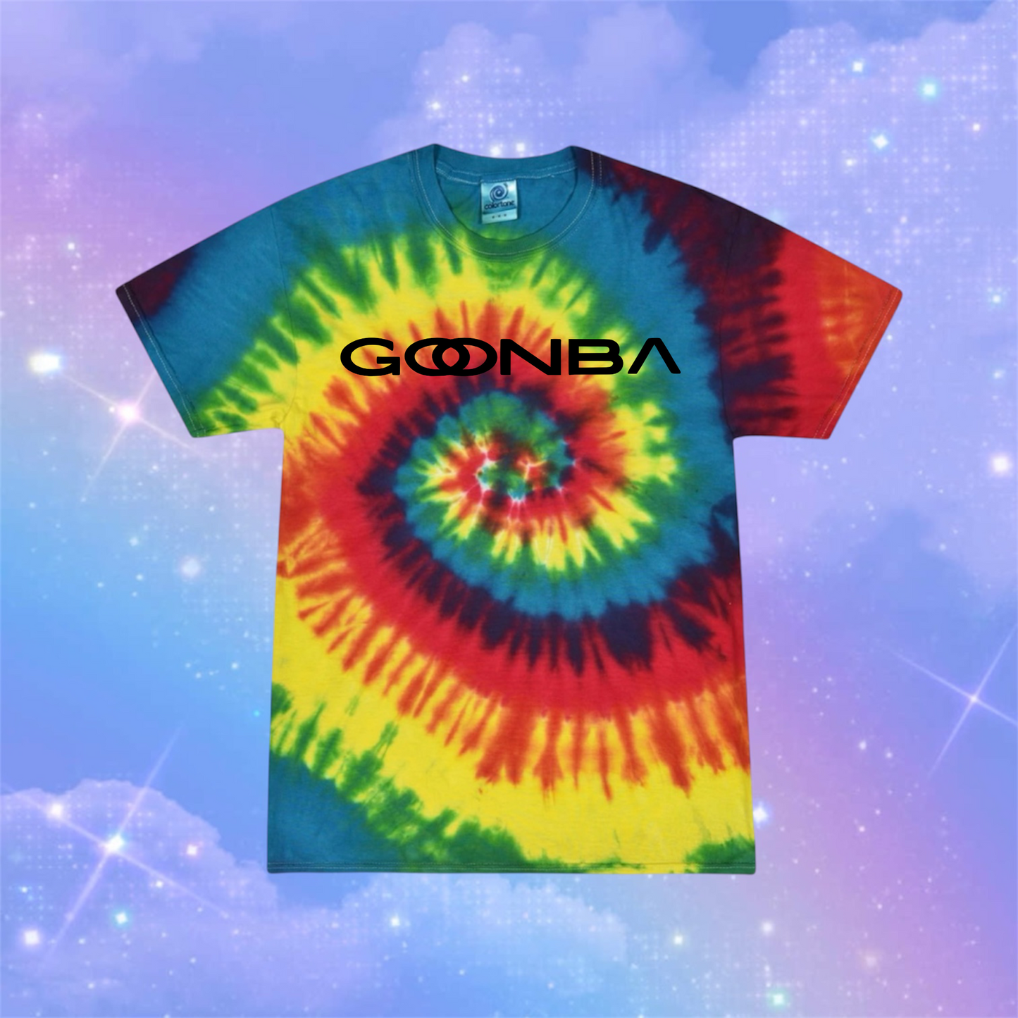 goonba pride tie dye t-shirts