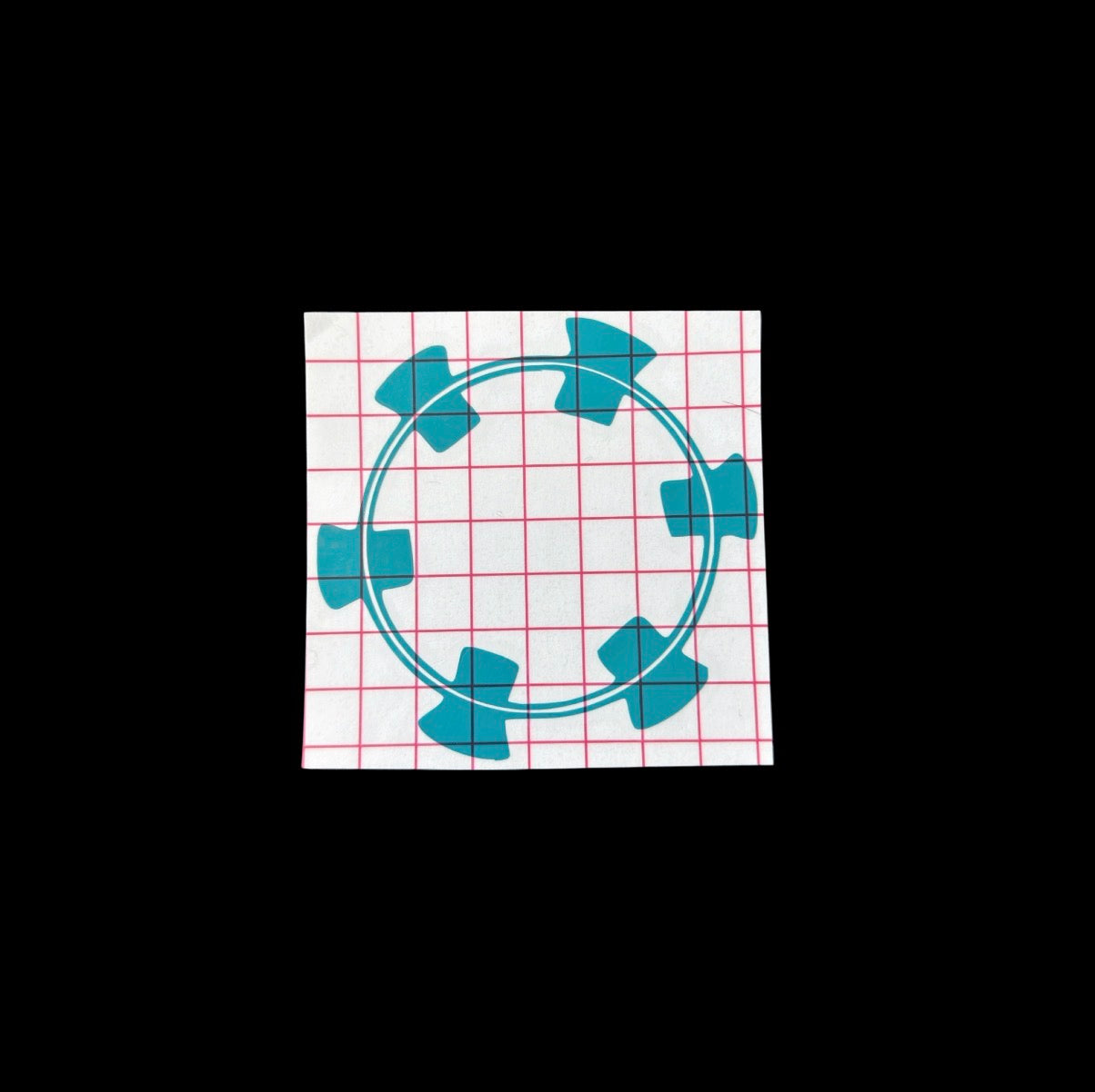 tape b car decal