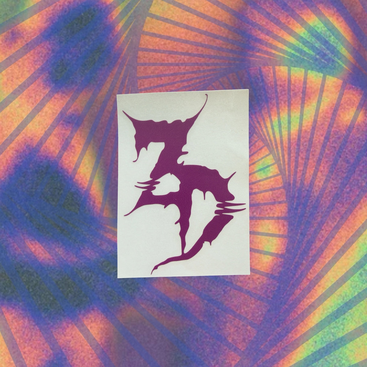 zeds dead car decal