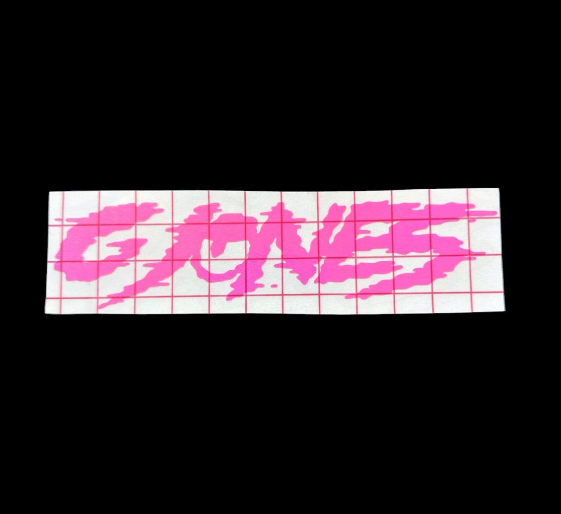 gjones car decal