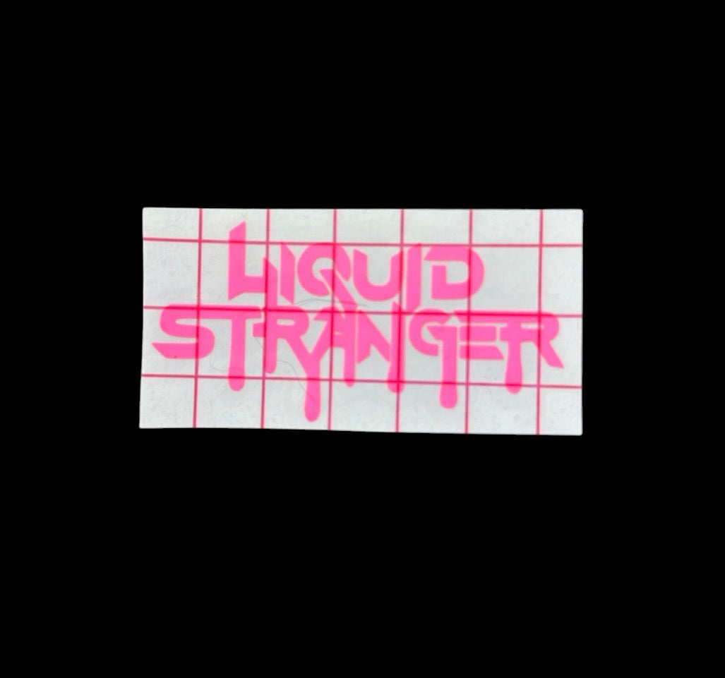liquid stranger car decal