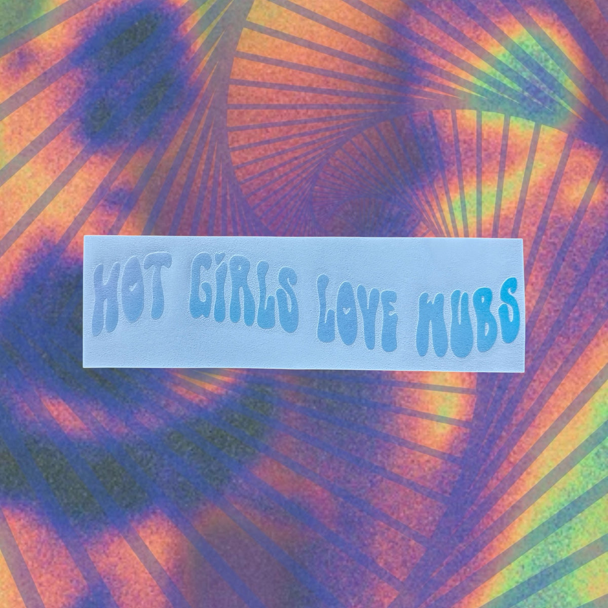 hot girls love wubs car decal