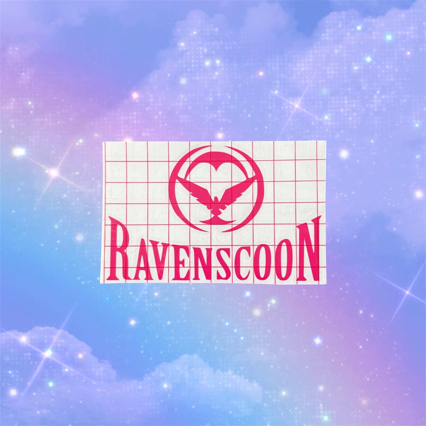 ravenscoon car decal