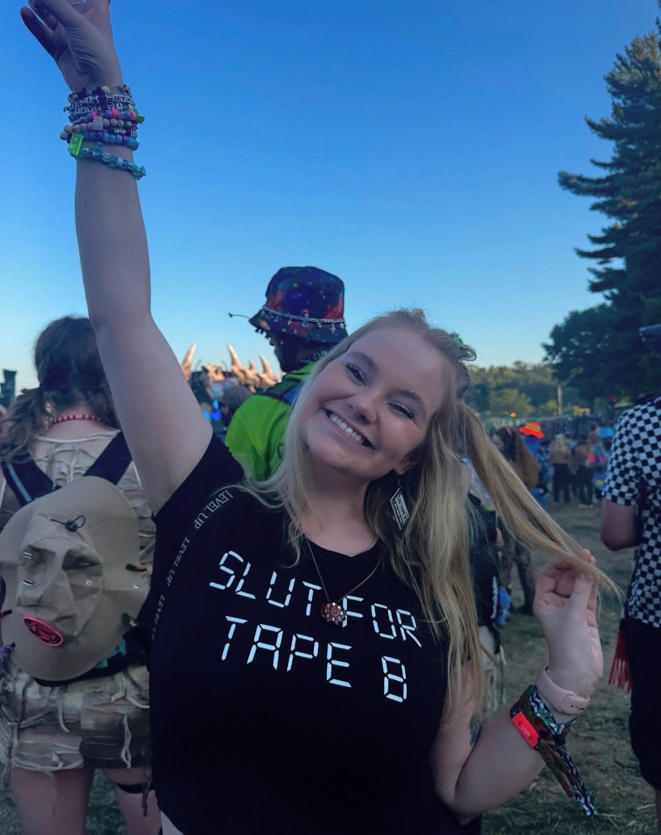 slut for tape b croptops