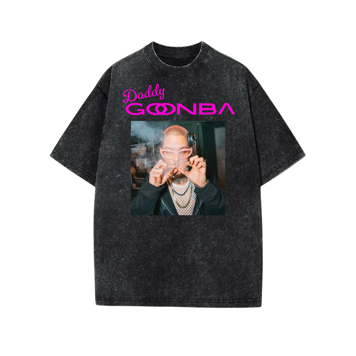daddy goonba oversized acidwash t-shirts (version 1)