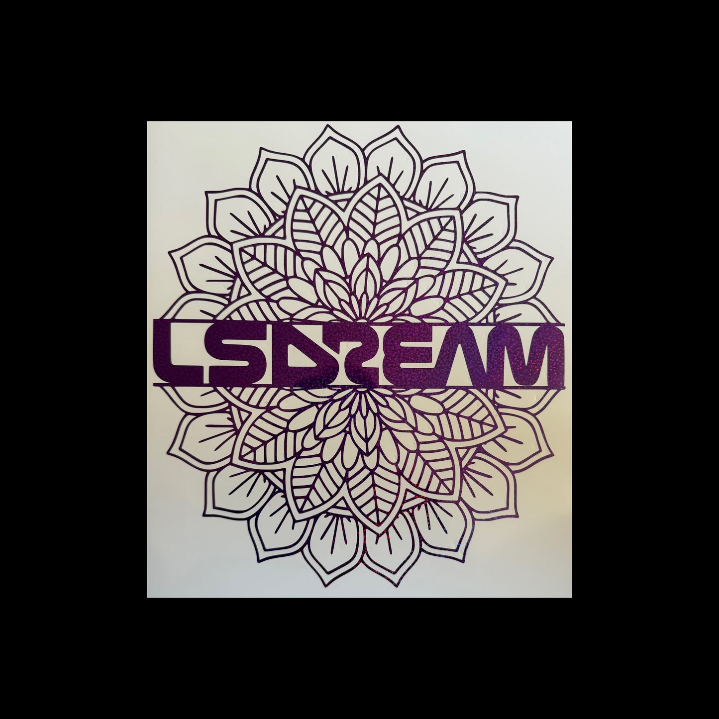 lsdream mandala car vinyl decal