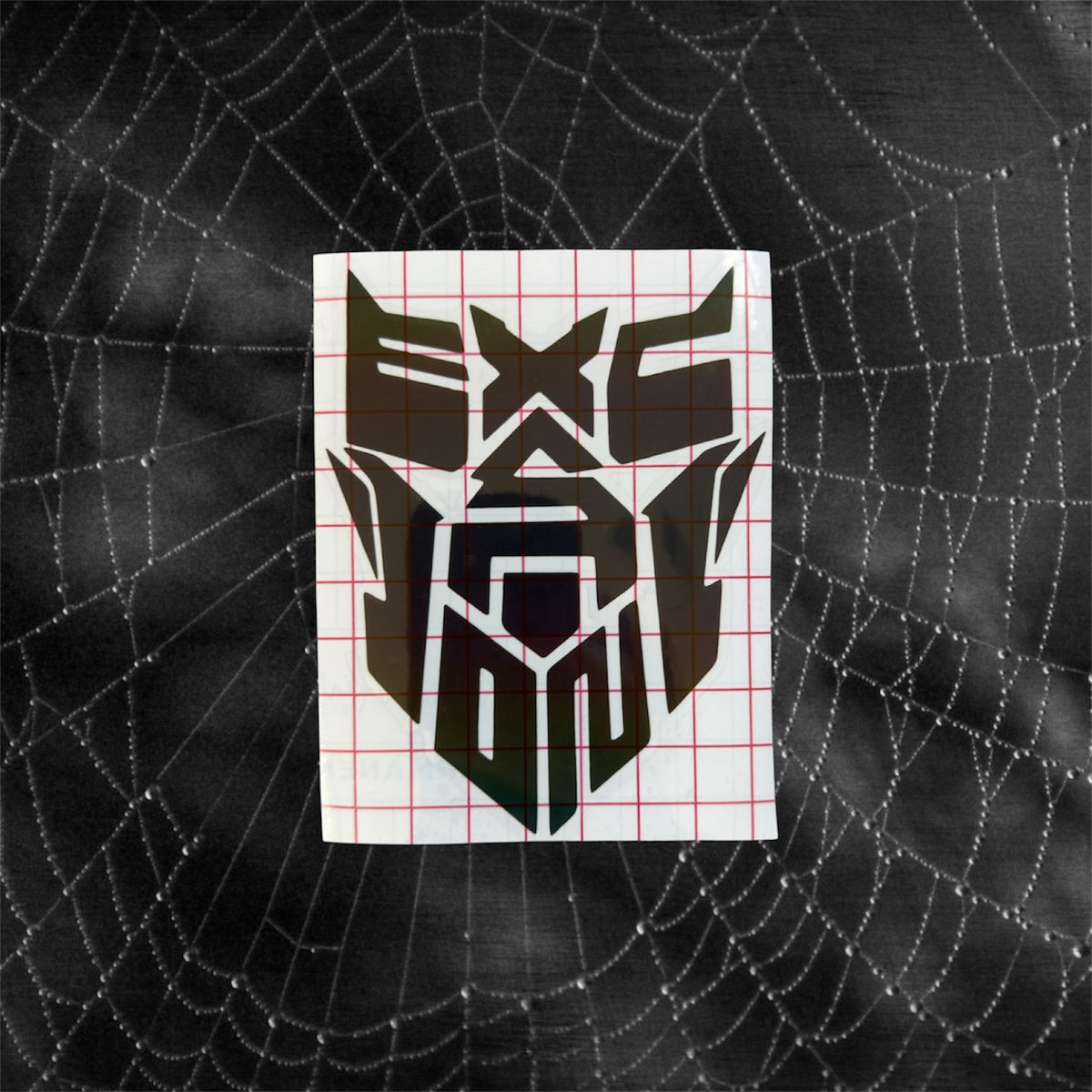 excision transformer car decal