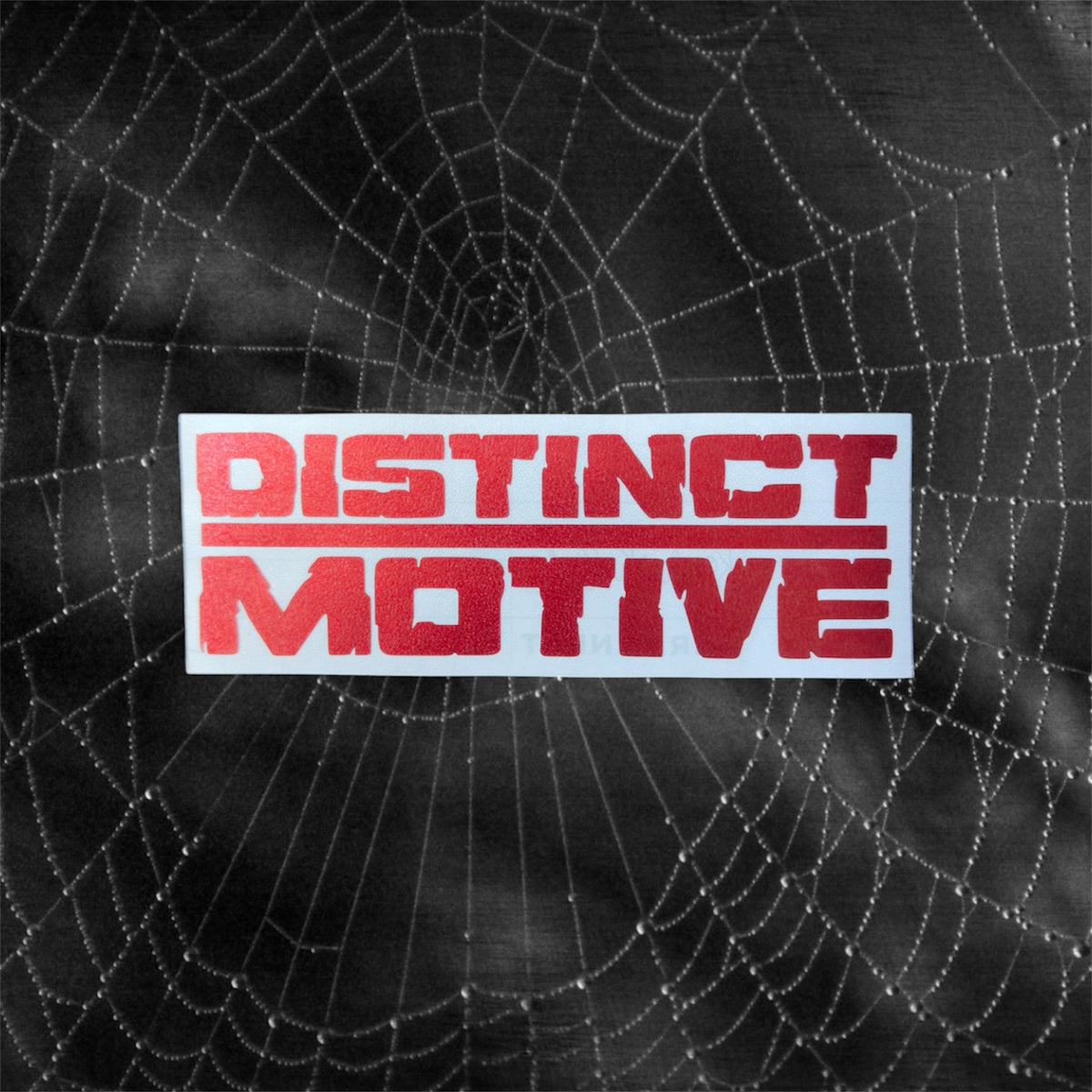 distinct motive car decal