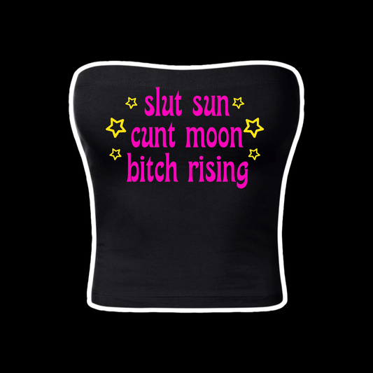 slut sun cunt moon bitch rising tubetops
