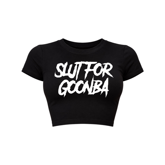 slut for goonba croptops