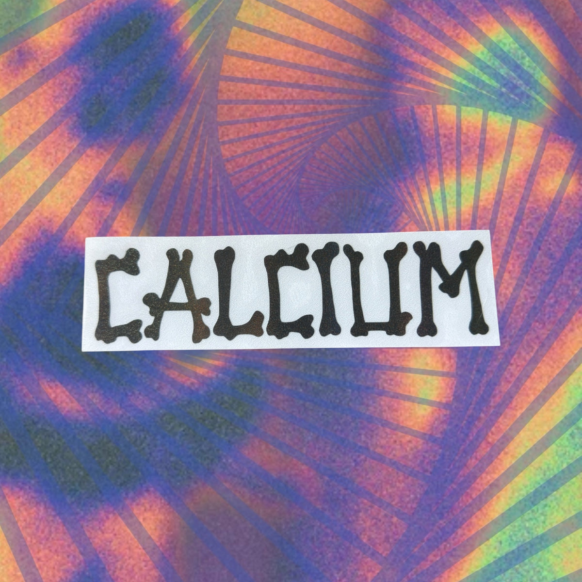 calcium car decal