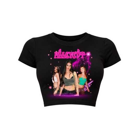 alleycvt graphic croptops