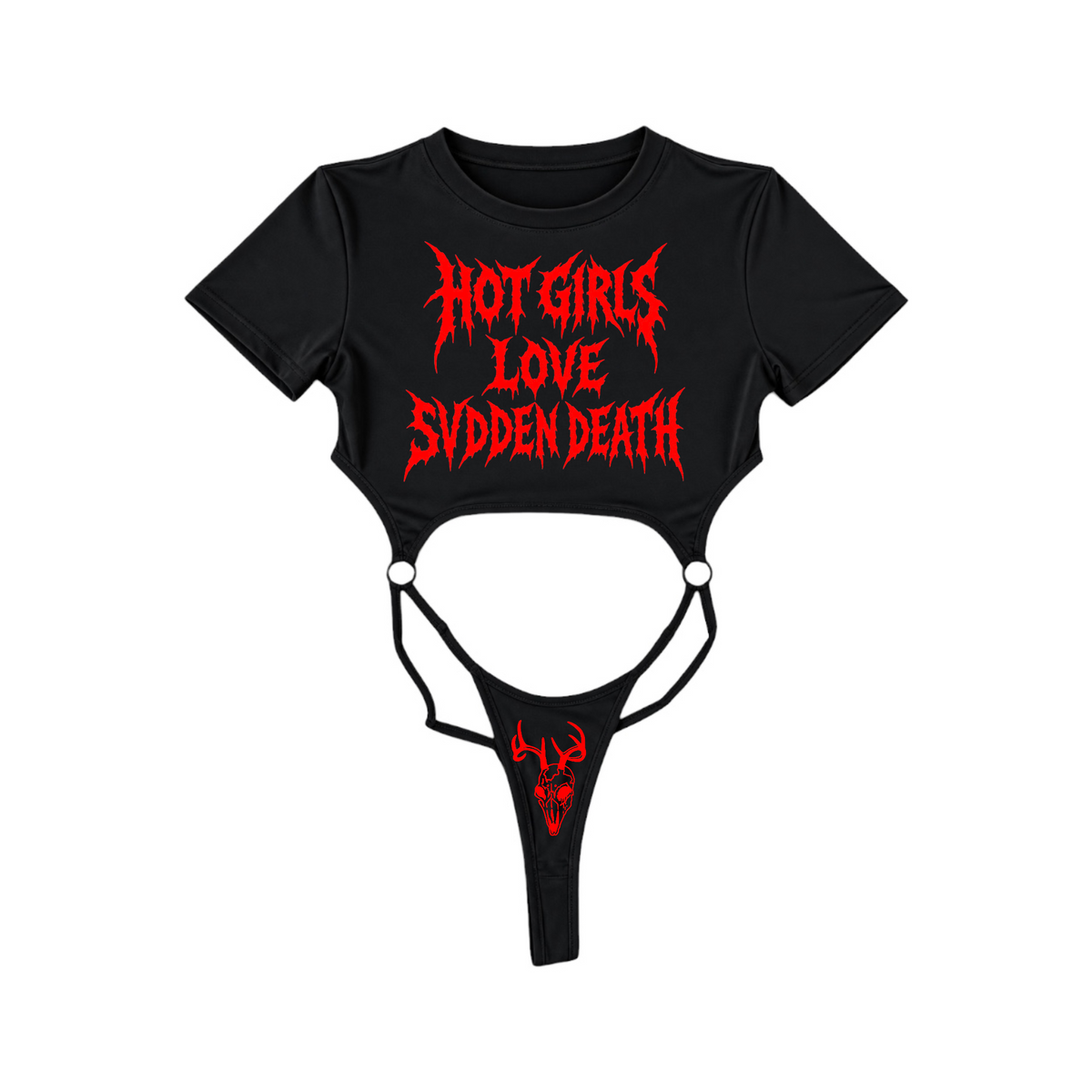 hot girls love svdden death bodysuits