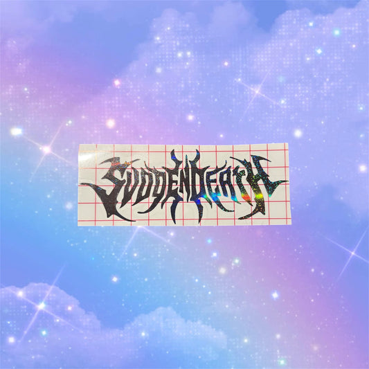 svdden death car decal