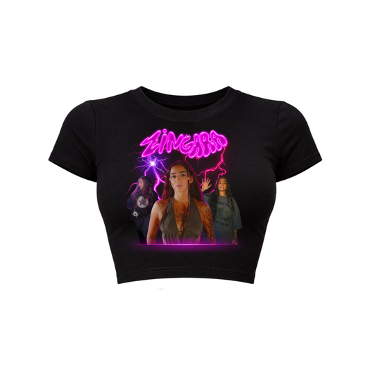 zingara graphic croptops