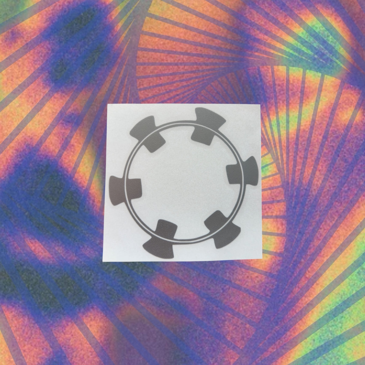 tape b car decal