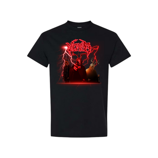 voyd/svdden death graphic t-shirts