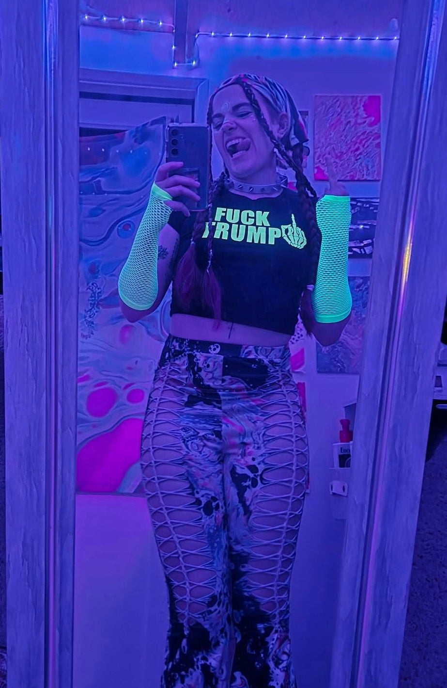 fuck trump croptops