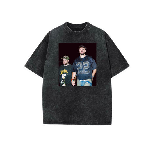 wankdat acidwash t-shirts