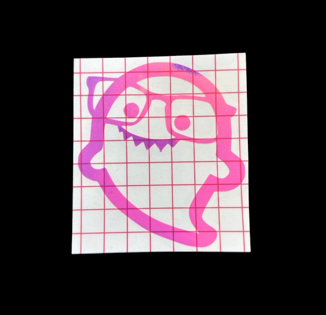 hi i’m ghost car decal