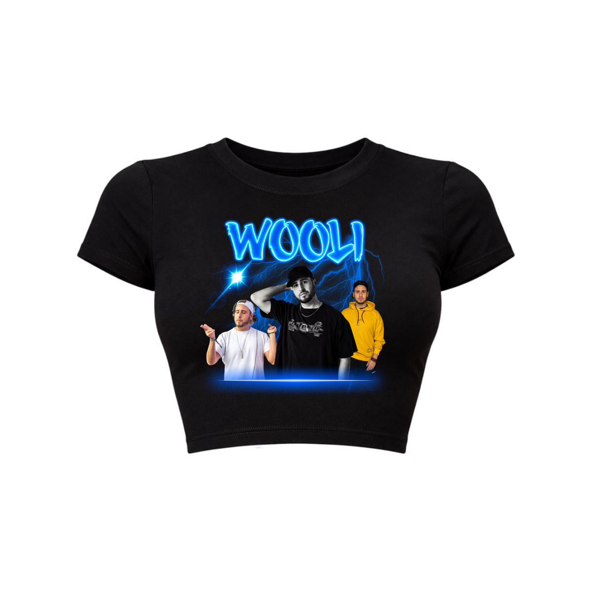wooli graphic croptops