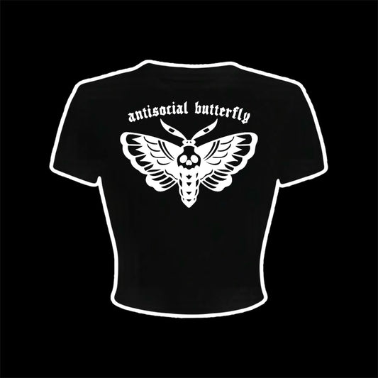 antisocial butterfly croptops