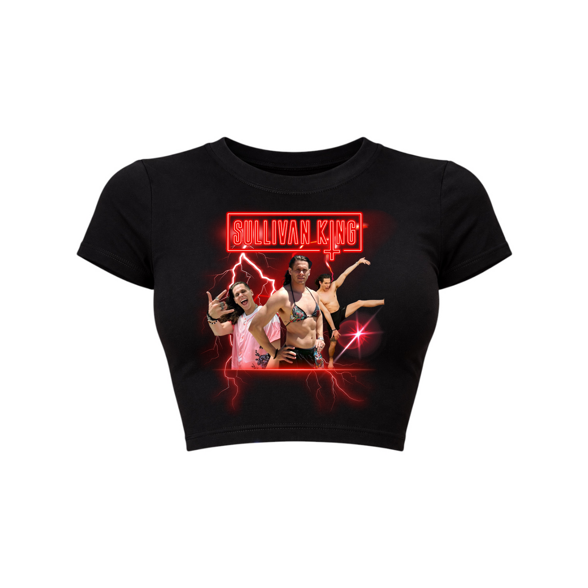 sullivan king graphic croptops