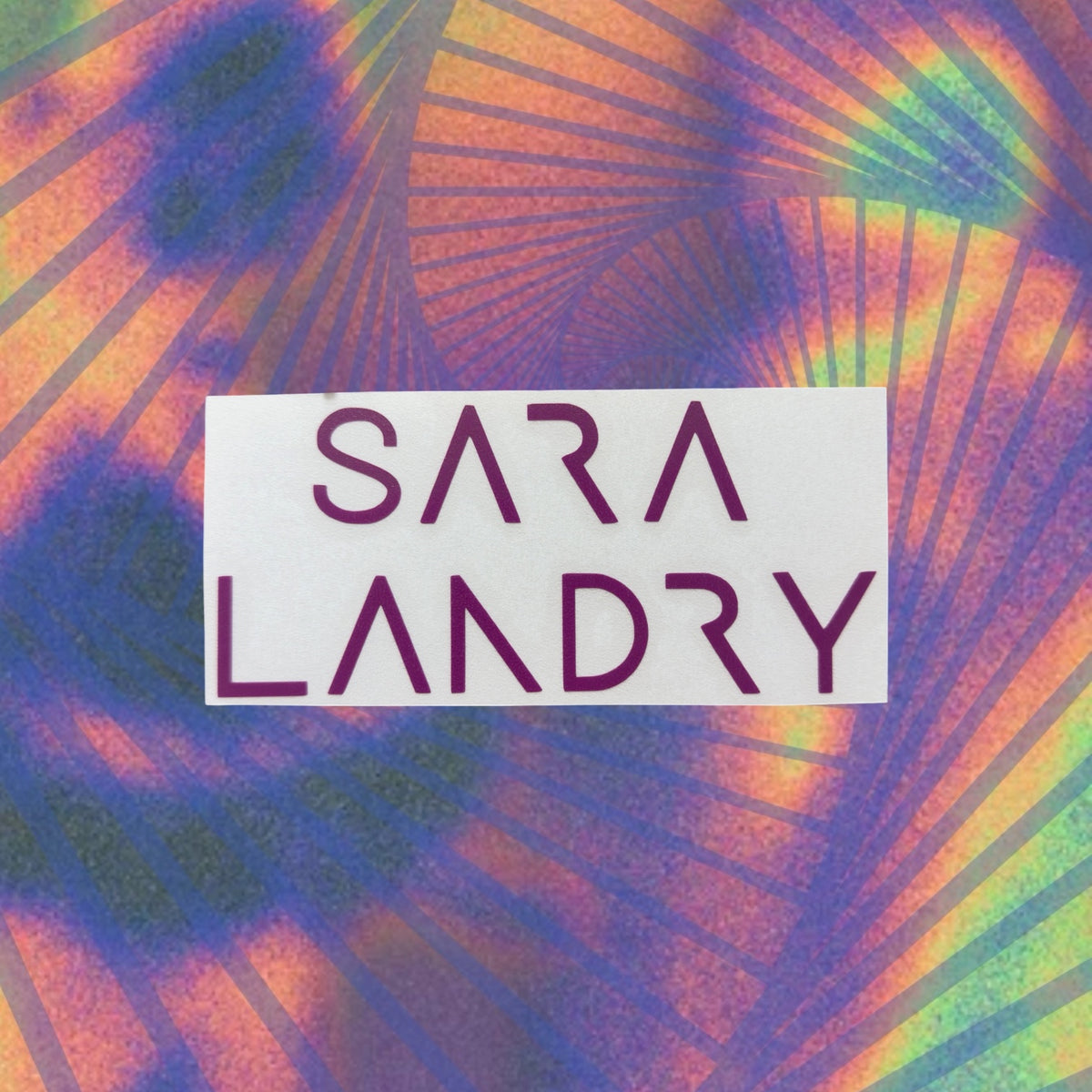 sara landry car decal