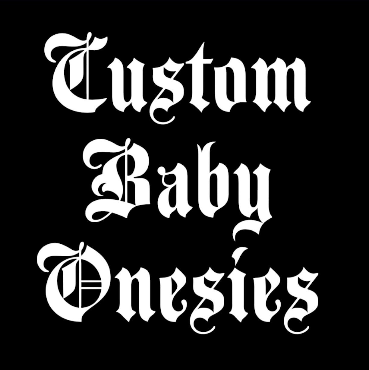 custom baby onesies
