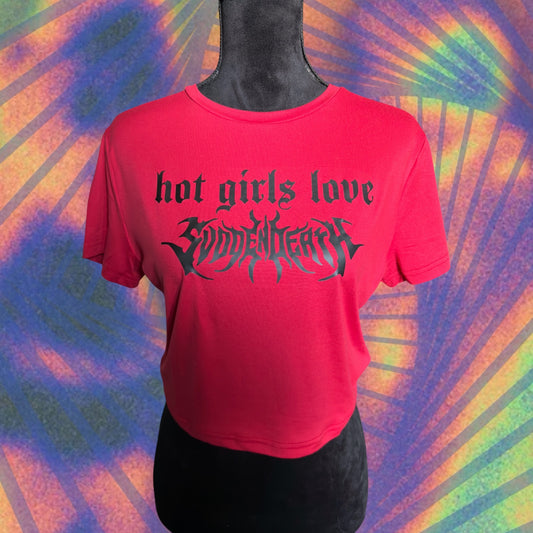 hot girls love svdden death croptop