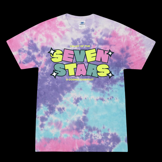 seven stars tie dye t-shirts