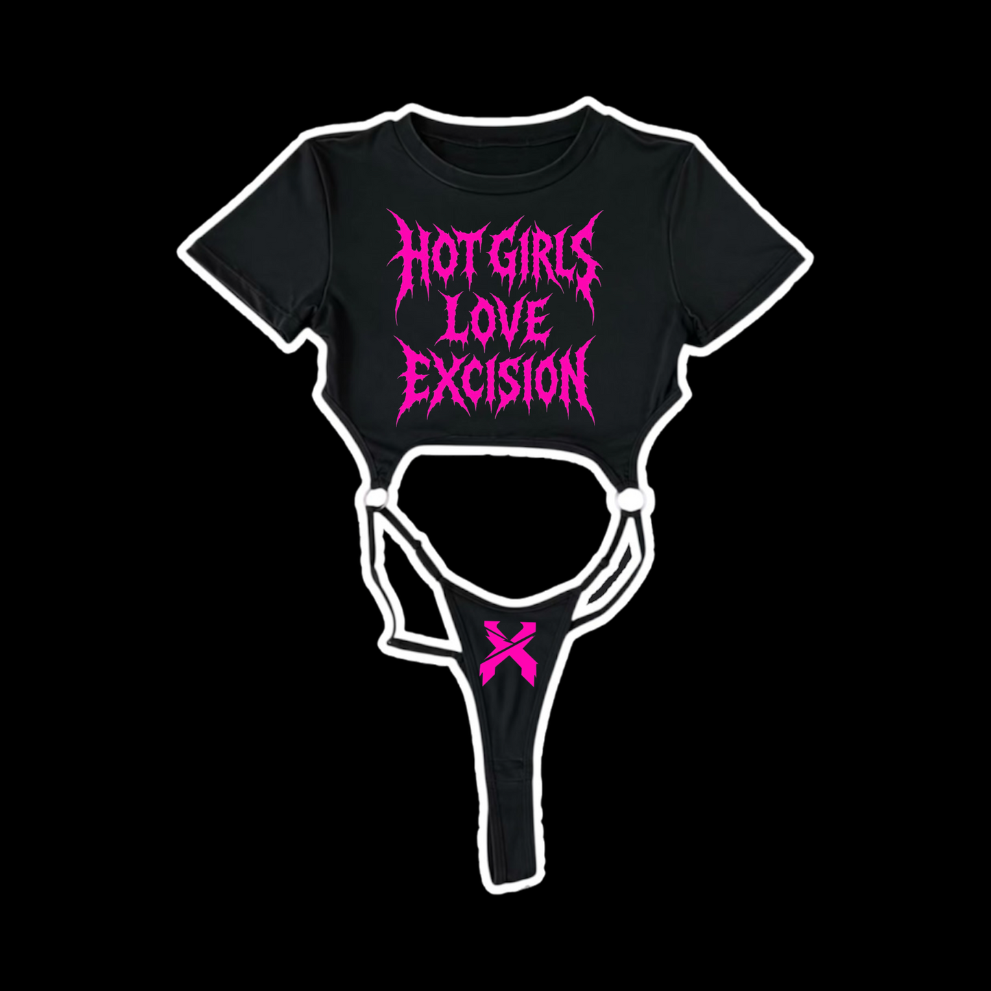 hot girls love excision bodysuits