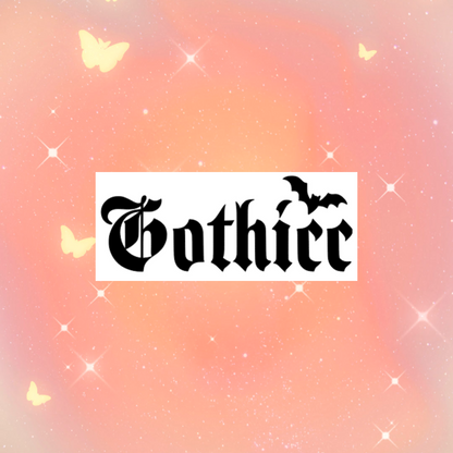 gothicc car decals