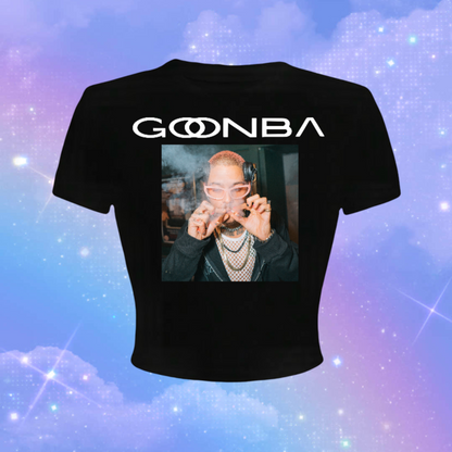 goonba graphic croptops