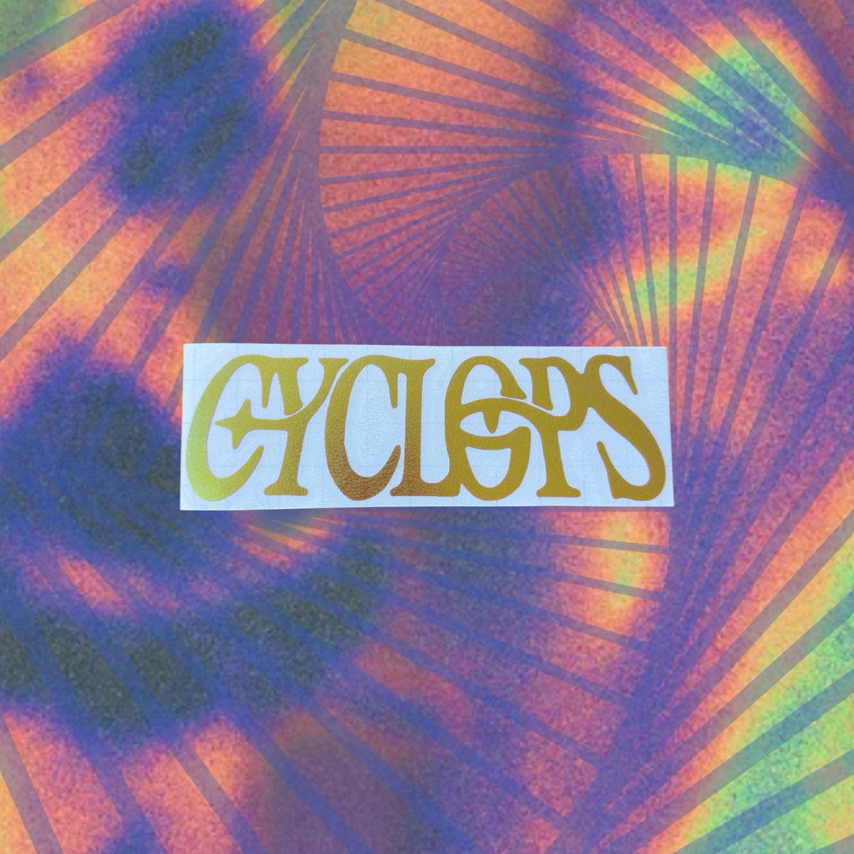 cyclops car decal