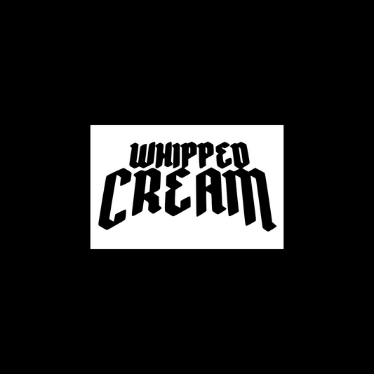 whipped cream car decals