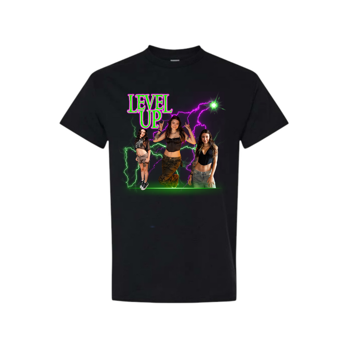 level up graphic t-shirts