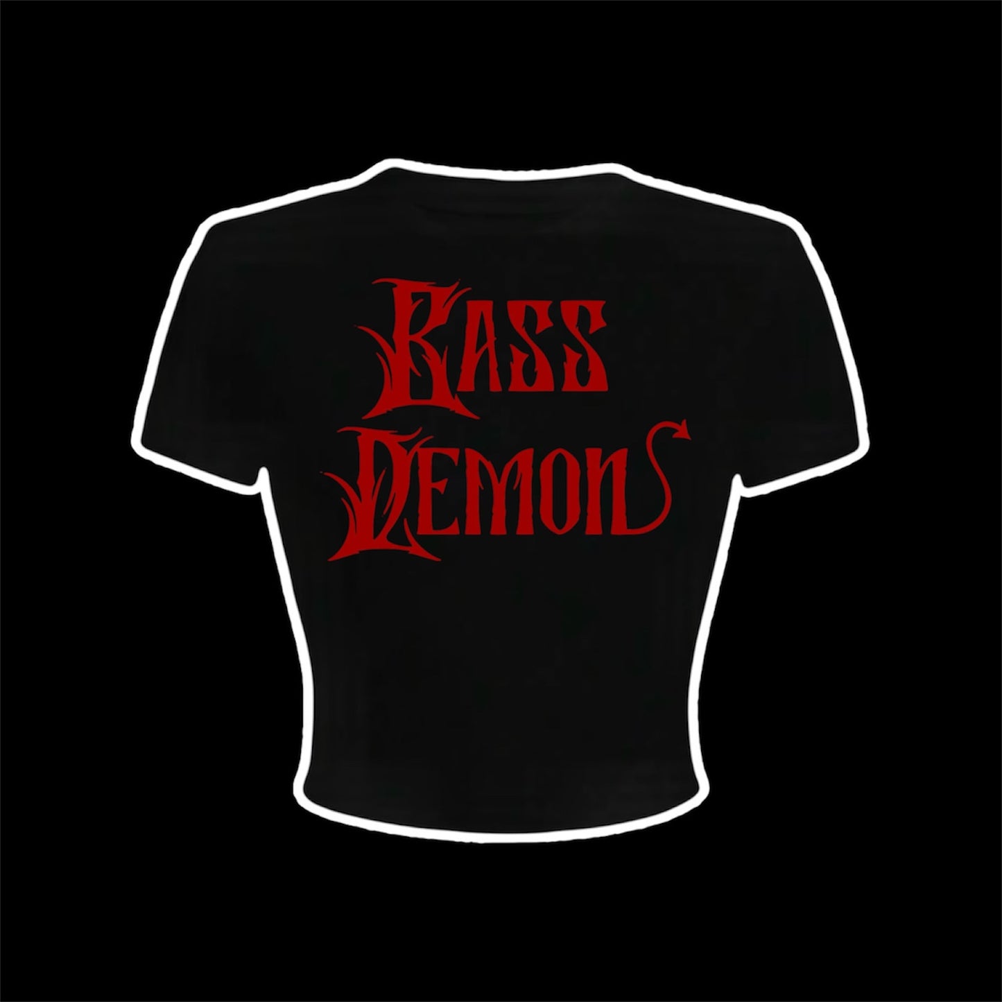 bass demon croptops